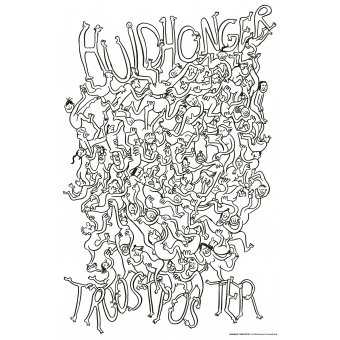 Huidhonger Troostposter (A1) - Michiel van de Pol