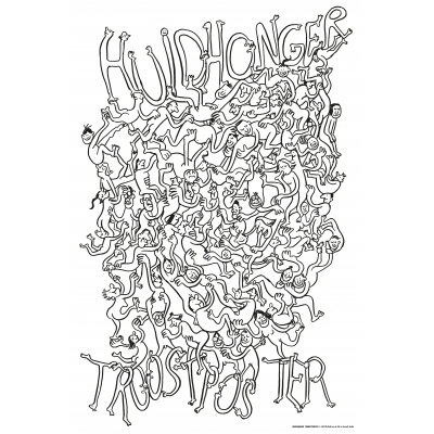 Huidhonger Troostposter (A1) - Michiel van de Pol