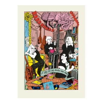 Typex Andy Signed Print Velvet Underground Very Limited Edition